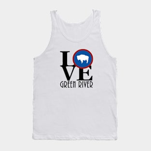 LOVE Green River WY Tank Top